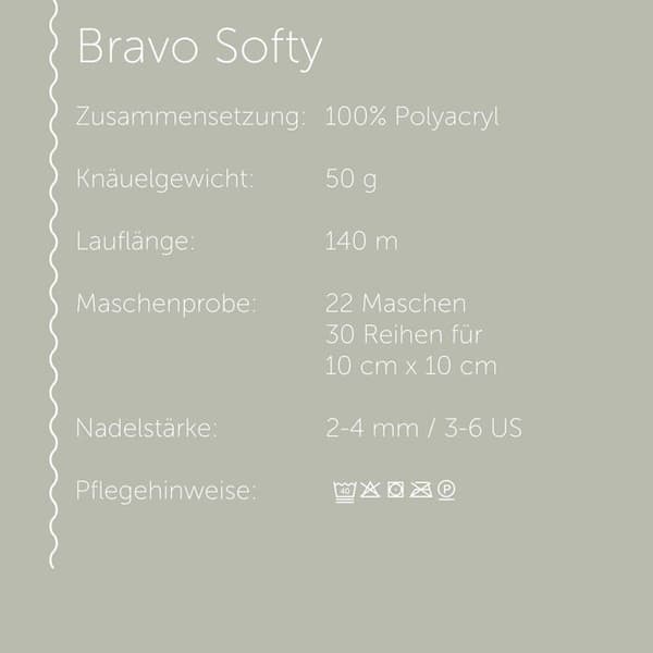 Modespel - sömnad - styling Mez - 9807589-08281 - Schachenmayr Bravo Softy, 50G braun stickgarn