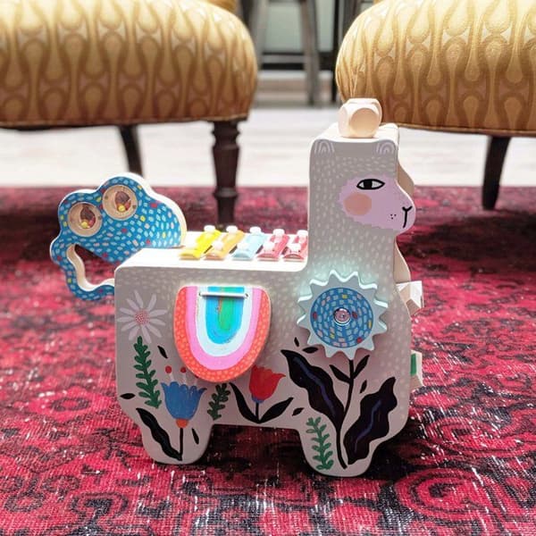 Manhattan Toy - Lili Wooden Musical Lama