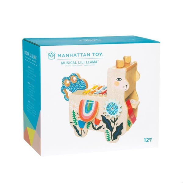 Manhattan Toy - Lili Wooden Musical Lama