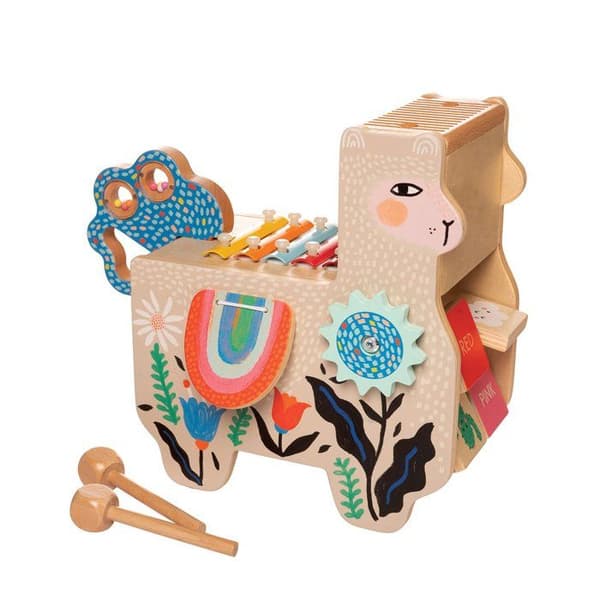 Manhattan Toy - Lili Wooden Musical Lama
