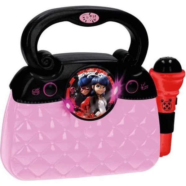 MIRAKULÖS / LADYBAG Glamorös väska med mikrofon - Batteridriven