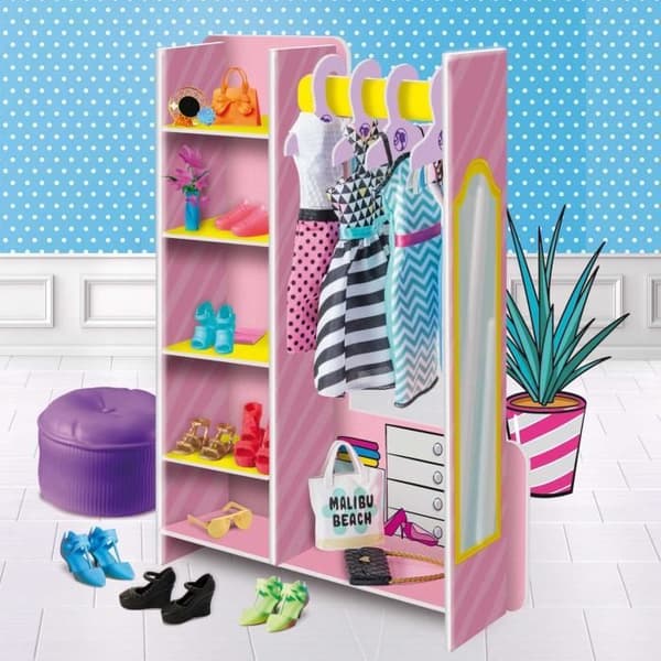 Modebutik - Kreativt Kit - LISCIANIGIOCHI - BARBIE - Docka, Tyger och Tillbehör