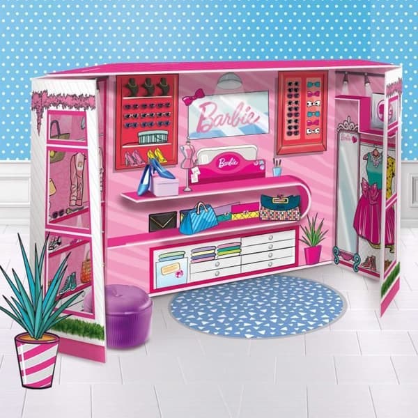 Modebutik - Kreativt Kit - LISCIANIGIOCHI - BARBIE - Docka, Tyger och Tillbehör