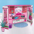 Miniatyrbild 2 av 3: Modebutik - Kreativt Kit - LISCIANIGIOCHI - BARBIE - Docka, Tyger och Tillbehör