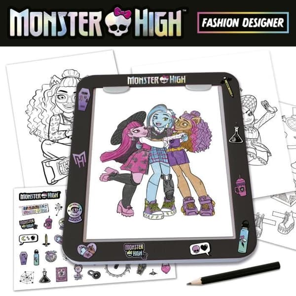 Modespel - EDUCA - Modedesigner Monster High