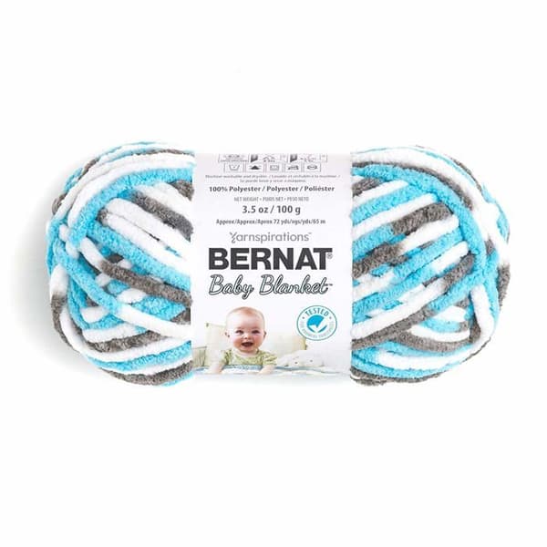Modespel - sömnad - styling Bernat - 16110303738 - Bernard Babyfilt Liten boll -100 G- Sail Away