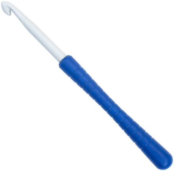 Modespel - sömnad - styling Pony - P30807 - Easy Grip Krokar Aluminium Flerfärgad 6,5 x 3,1 x 21,0 cm