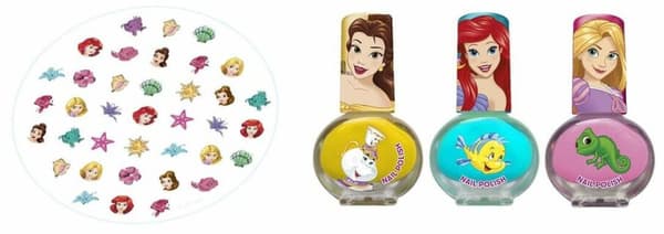 Manicure Set Lorenay Disney Princesses 4 Pieces