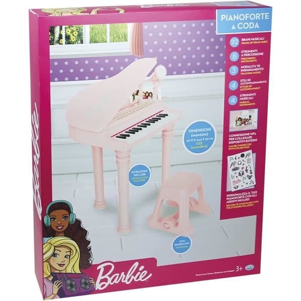 BARBIE- PIANOFORTE A CODA