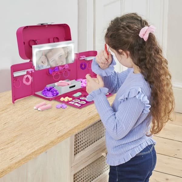 Set Trunk Toilettillbehör 25 accessoarer för barn Ultimate stylingväska