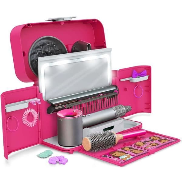 Set Trunk Toilettillbehör 25 accessoarer för barn Ultimate stylingväska