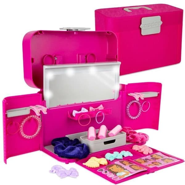 Set Trunk Toilettillbehör 25 accessoarer för barn Ultimate stylingväska