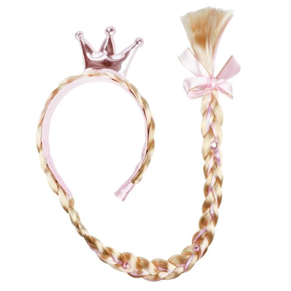 Princess Friends Tiara med fläta och krona