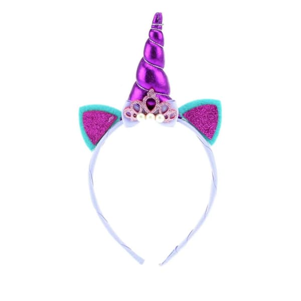 Dream Horse Unicorn Tiara Lilla/Blå