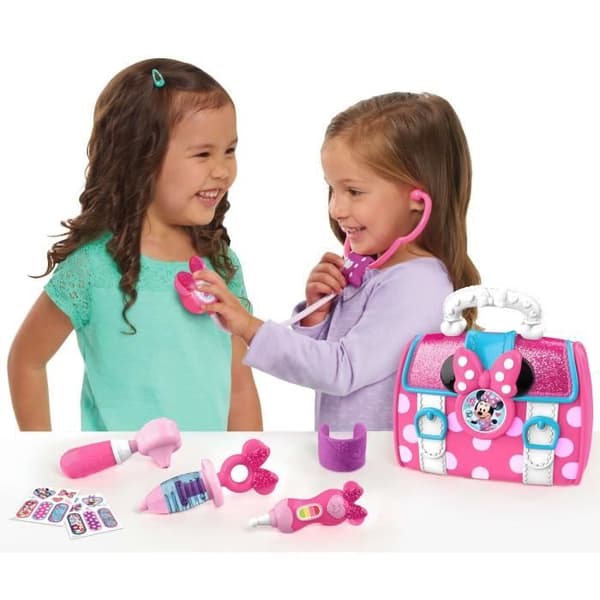 Just Play Disney Minnie Mouse grand set med läkemedel 8 delar ljud och ljus