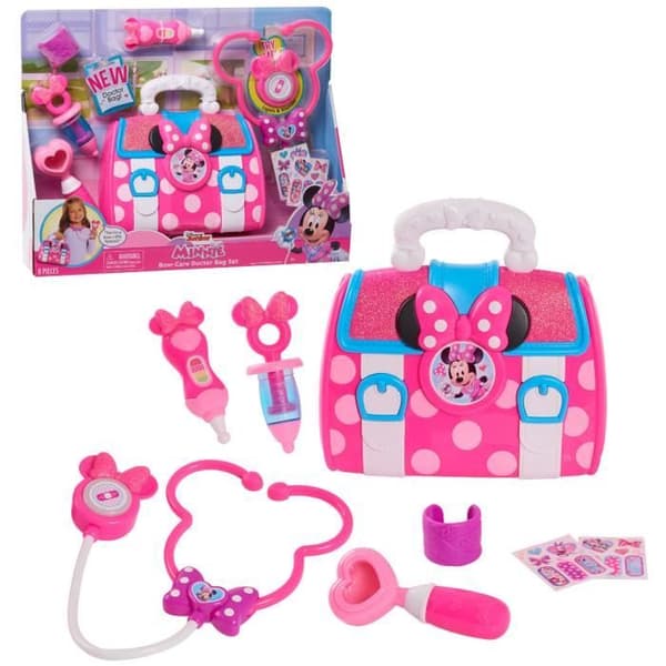 Just Play Disney Minnie Mouse grand set med läkemedel 8 delar ljud och ljus