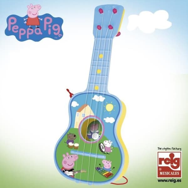 Peppa Pig 4-strängad gitarr - PEPPA PIG - In Box - Tjej - Från 3 år