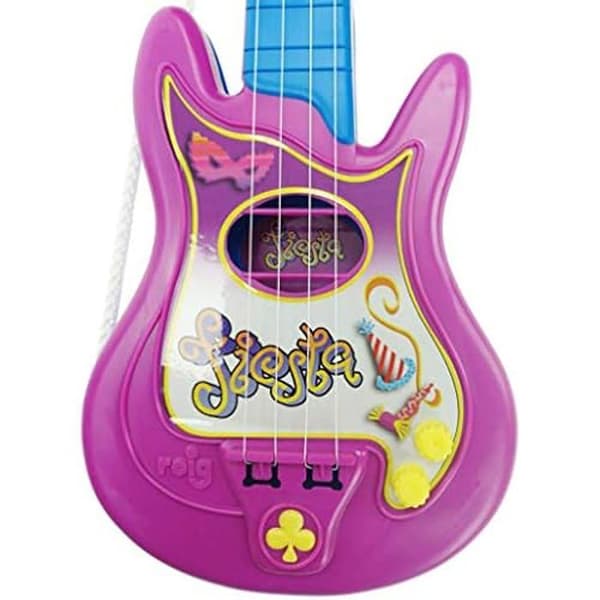 Gitarr - REIG - 3018 - Beige - Perfekt för barn - Från 3 år - Användning inomhus
