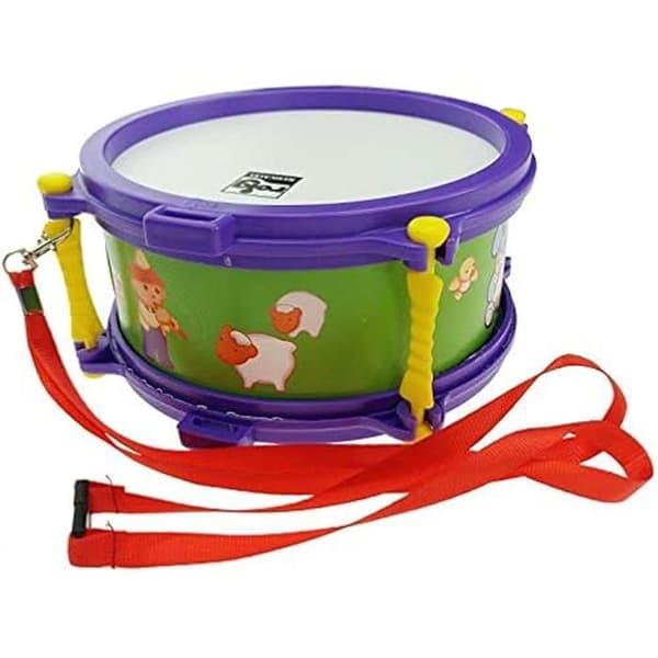 Trumma - REIG - 17 cm - Lila färg - För barn från 3 år - Inomhus