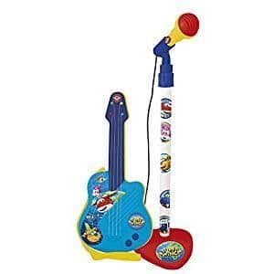 SUPER WINGS Gitarr med mikrofon