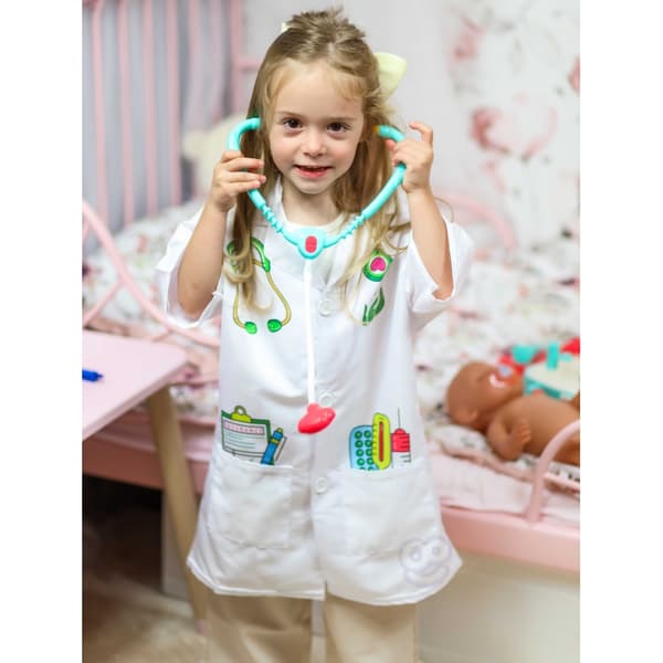 WOOPIE Little Doctor Set Läkare i Resväska + 19 Tillbehör