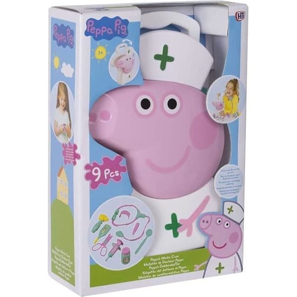 Peppa Pig liten resväska doktor