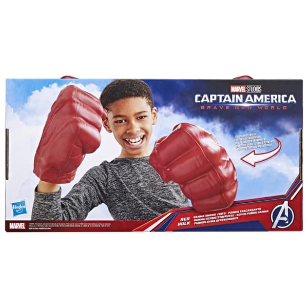 Avengers Red Hulk Gamma Smash Fists