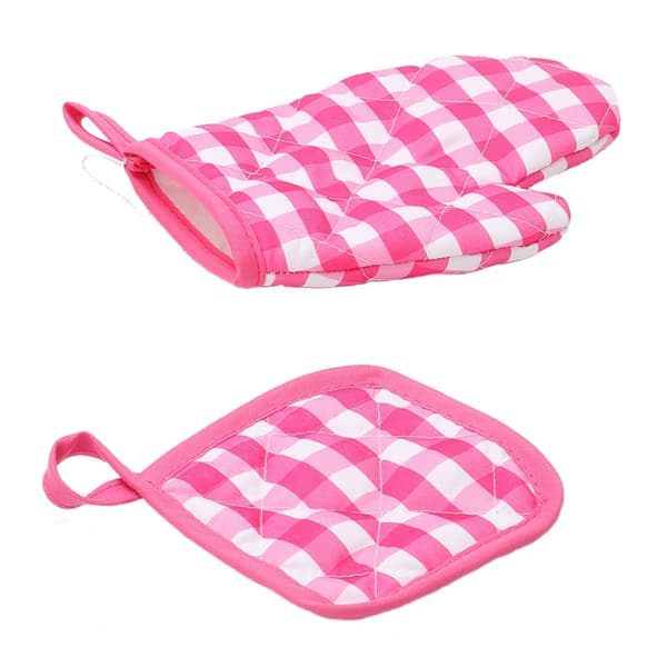 WOOPIE Little Chef Set ruoanlaittopuku keittiötarvikkeet 7 kpl.