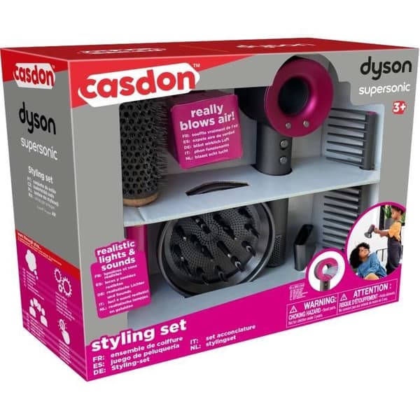 Dyson Supersonic 5-delat hårstylingset med hårtork