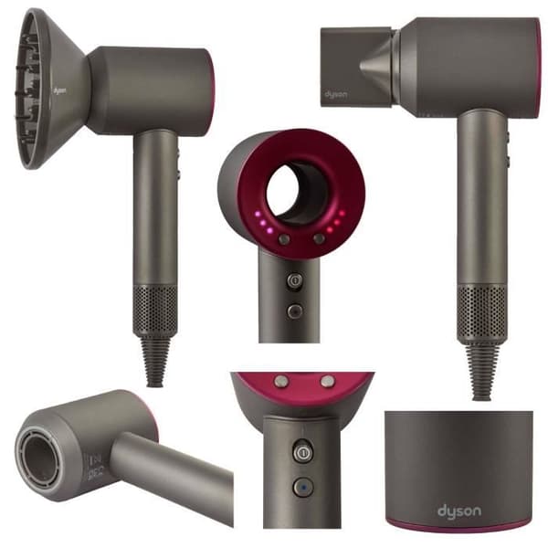 Dyson Supersonic 5-delat hårstylingset med hårtork