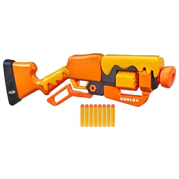 NERF - Roblox Adopt Me!: BEES! Dartblaster med spakmekanism - 8 pilar - kod för spelet