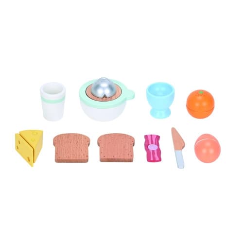 Small Wood - Breakfast Play Set with Juicer (L40295)