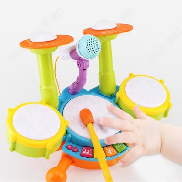 TD® trumleksak för barn nybörjare handtrumma baby baby musikinstrument trumslag leksaker för barn
