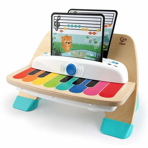 HAPE Baby Einstein Piano magic touch musikalisk utvecklingsleksak i trä