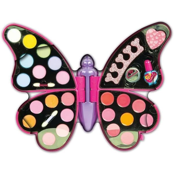 Butterfly Makeup Palette - Clementoni - Ögonskuggor, Läppstift, Nagellack