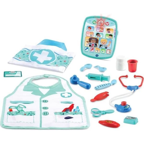 VTECH - 1,2,3 Imitate Me - Electronic Doctor Apprentice Kit - Barn låtsas leksak