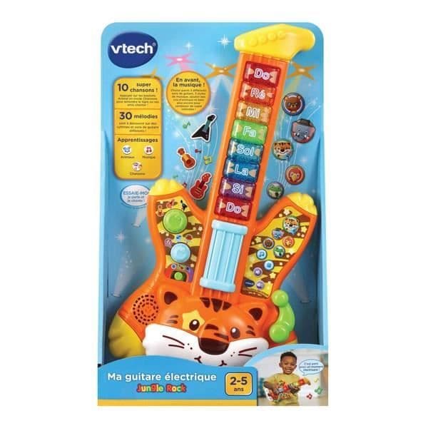 VTECH BABY - Jungle Rock - Tiger elgitarr - Musikalisk leksak för barn