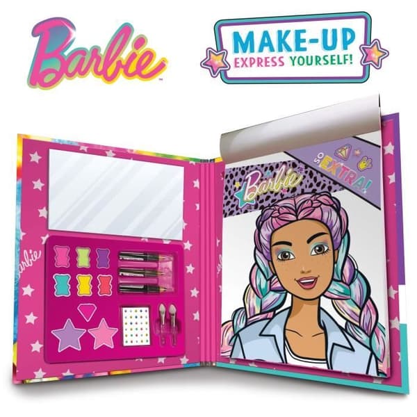 Sketchbook - Barbie Sketch Book Make Up - Lisciani - Att lära sig och göra smink
