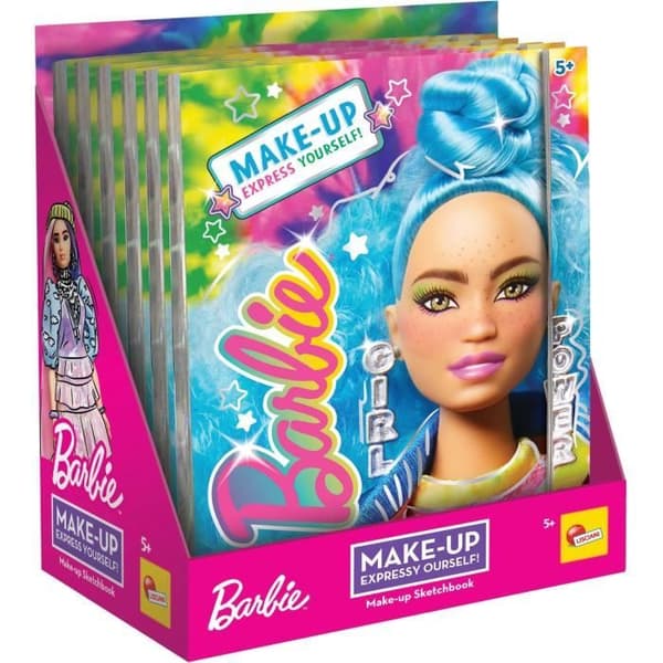 Sketchbook - Barbie Sketch Book Make Up - Lisciani - Att lära sig och göra smink