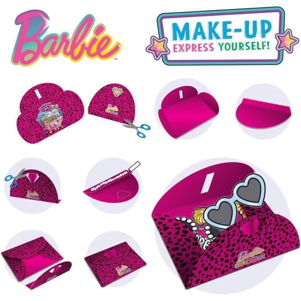 Sketchbook - Barbie Sketch Book Make Up - Lisciani - Att lära sig och göra smink
