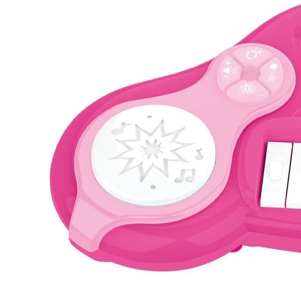 Barbie elektroniskt piano för barn med ljuseffekter och mikrofon - 24 tangenter