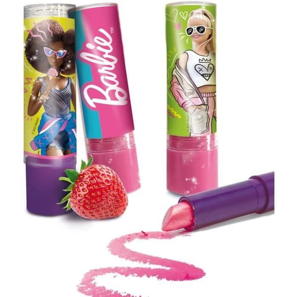 Läppstift att anpassa - Barbie - LISCIANI GIOCHI - Barn - Vit - Naturliga smaker