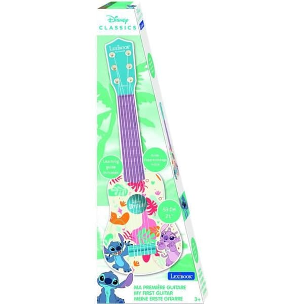 Lexibook - My First Stitch Guitar - 53cm - Inlärningsguide ingår