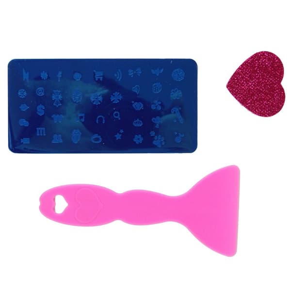 Meikki- ja kynsilakkasetti lapsille Pinkki