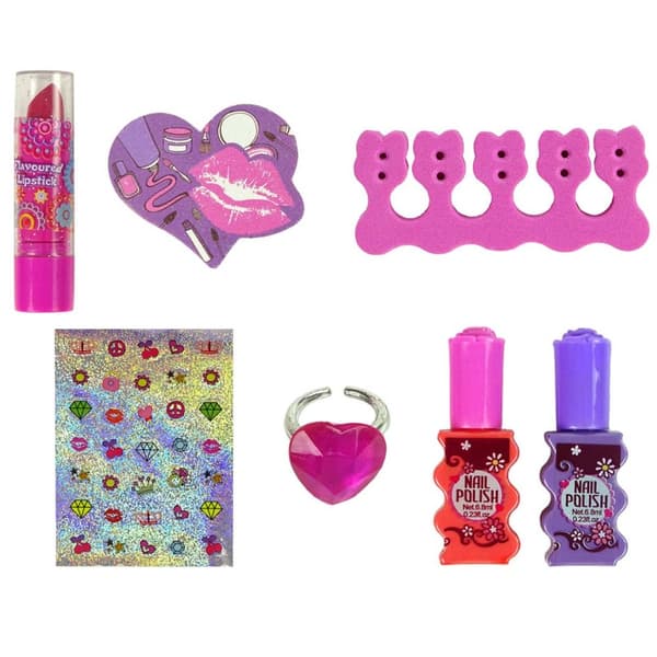 Sminkesett for barn | Øyenskygger og lipgloss