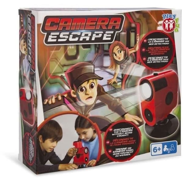 Camera Escape-spel - IMC TOYS - SPELA KUL - Spionera - 2 spelare - Från 6 år