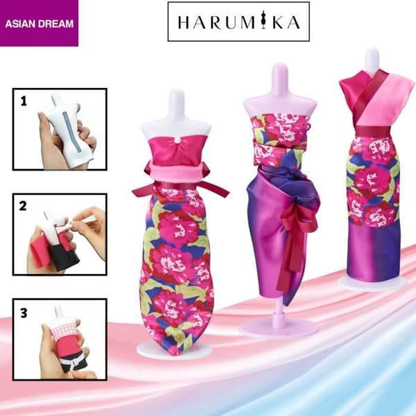 Harumika-spel för att skapa kläder - Deluxe Stylist Box - Asian Dream-tema - Blandat - BANDAI