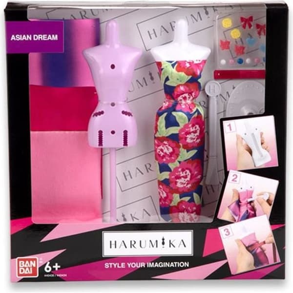 Harumika-spel för att skapa kläder - Deluxe Stylist Box - Asian Dream-tema - Blandat - BANDAI