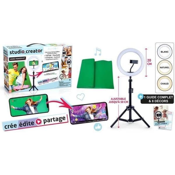 Canal Toys Video Maker Kit - Bli en influencer! -Studio skapare