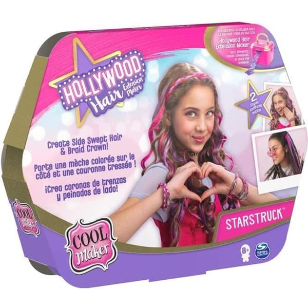COOL MAKER - Hollywood Hair Studio REFILLS - 6058276 - Flera modeller för att skapa frisyrer på håret - Kreativa hobbyer